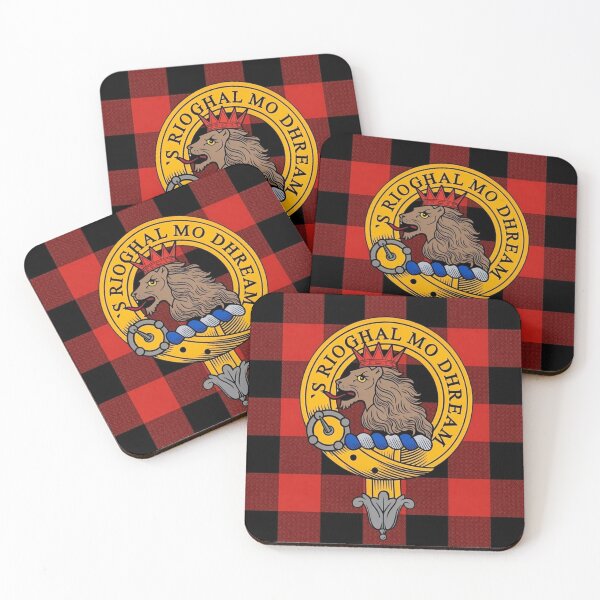 Item preview, Macgregor Crest and Modern Rob Roy Tartan designed and sold by Kirrindy Designs.
