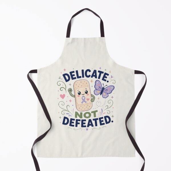 Item preview, Delicate Not Defeated - Epidermolysis Bullosa Awareness designed and sold by BlackSector77.