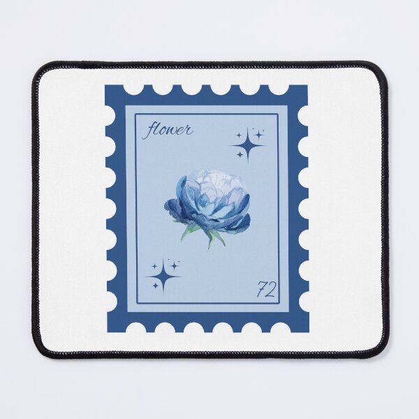 Item preview, blue flower designed and sold by gemsstickers1.