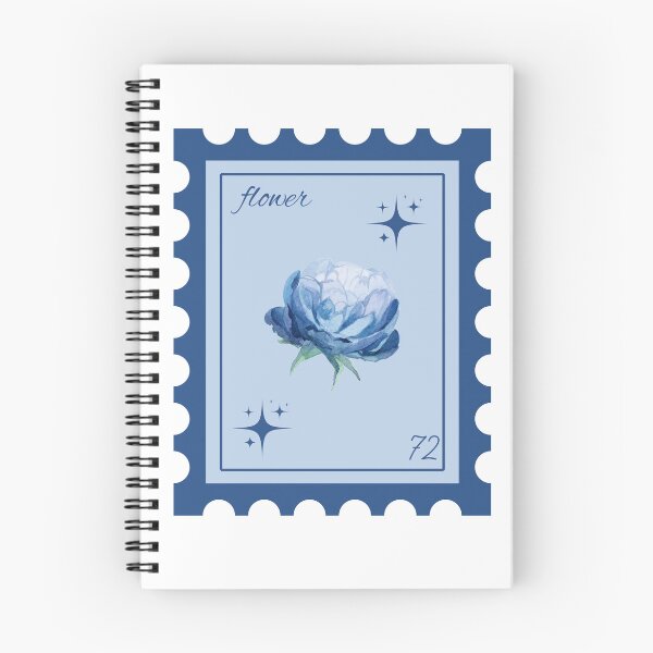 Item preview, blue flower designed and sold by gemsstickers1.