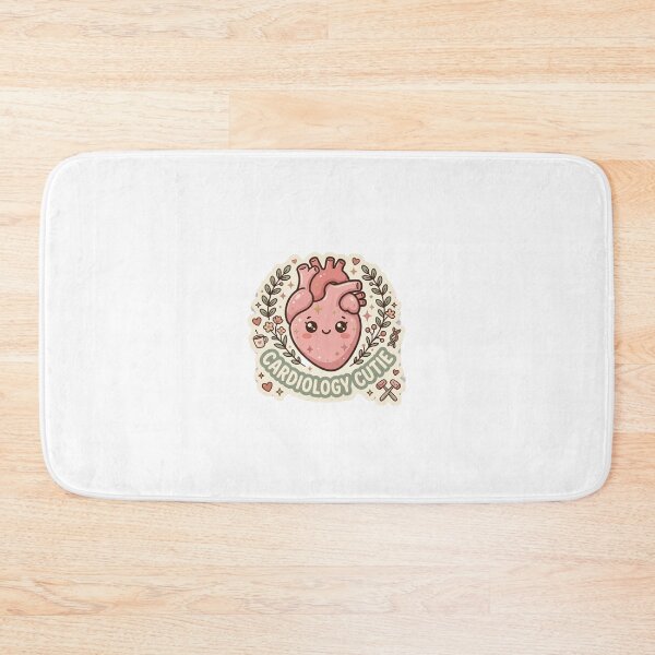 Item preview, Cardiology Cutie: Aesthetic Kawaii Heart Medical Sticker designed and sold by SweetieMedArt.