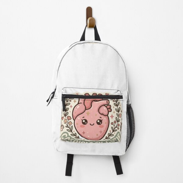 Item preview, Cardiology Cutie: Aesthetic Kawaii Heart Medical Sticker designed and sold by SweetieMedArt.