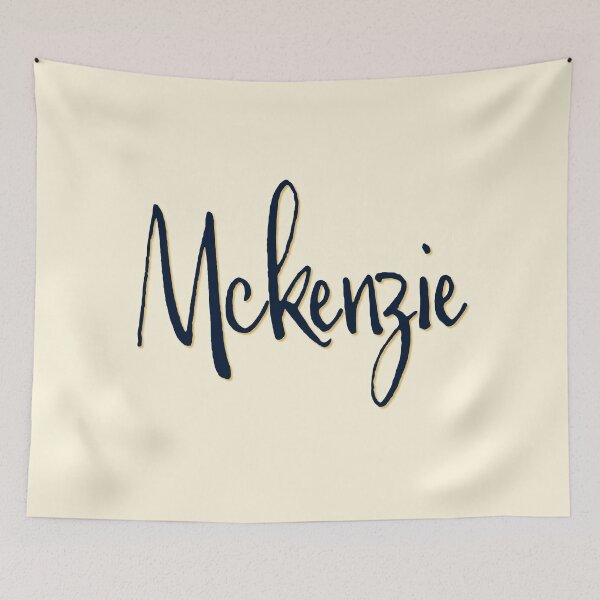 Item preview, MCKENZIE personalized type design designed and sold by CharlottePlaceArt.
