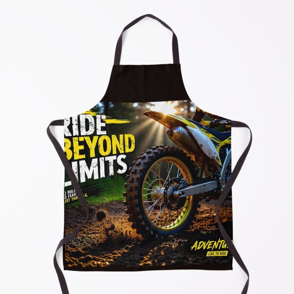 Item preview, Strategic Disfluency Dirt Bike Poster | Curiosity Gap Motocross Art & Off-Road Shop Decor designed and sold by Creative-RE.