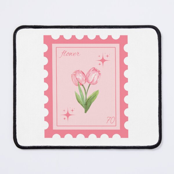Item preview, pink flower designed and sold by gemsstickers1.