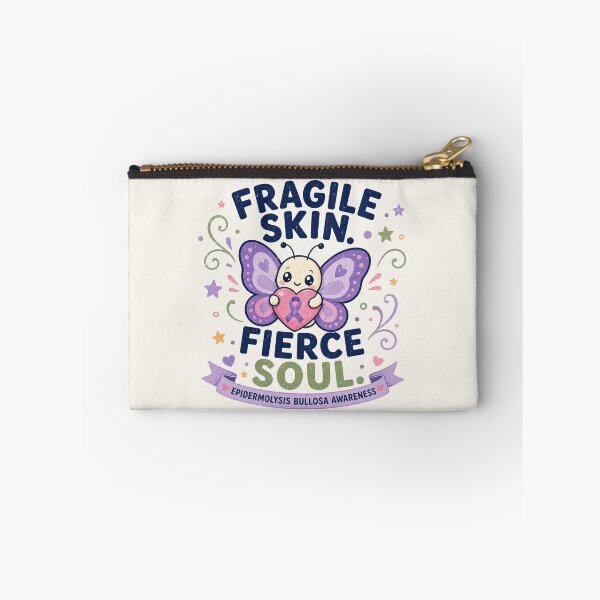 Item preview, Fragile Skin Fierce Soul - Epidermolysis Bullosa Awareness Art designed and sold by BlackSector77.