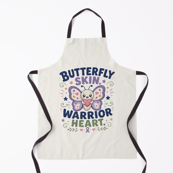 Item preview, Butterfly Skin Warrior Heart - Epidermolysis Bullosa Awareness designed and sold by BlackSector77.