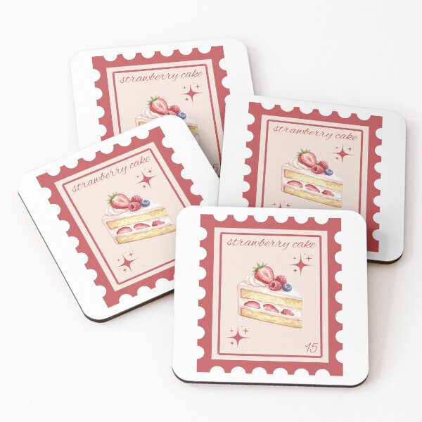 Item preview, Strawberry Cake designed and sold by gemsstickers1.