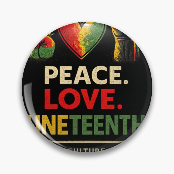 Item preview, Peace Love Juneteenth Freedom Day, june 19 1865 designed and sold by zemouli.