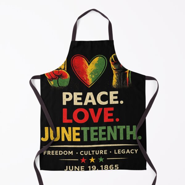Item preview, Peace Love Juneteenth Freedom Day, june 19 1865 designed and sold by zemouli.