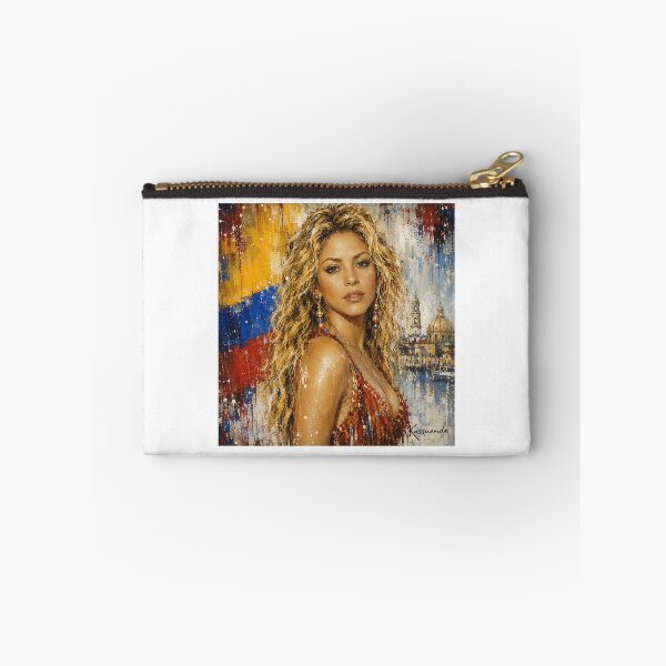 Item preview, Latin Diva Muse | Vibrant Portrait Art designed and sold by ArtistrySky.