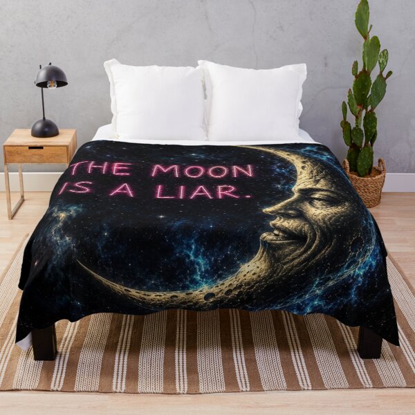 Item preview, The Moon is a Liar designed and sold by CuriousEcho.