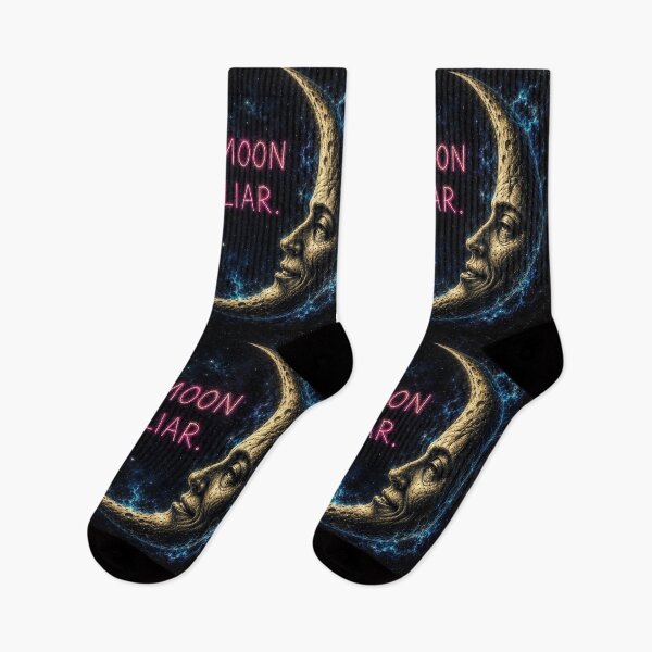 Item preview, The Moon is a Liar designed and sold by CuriousEcho.