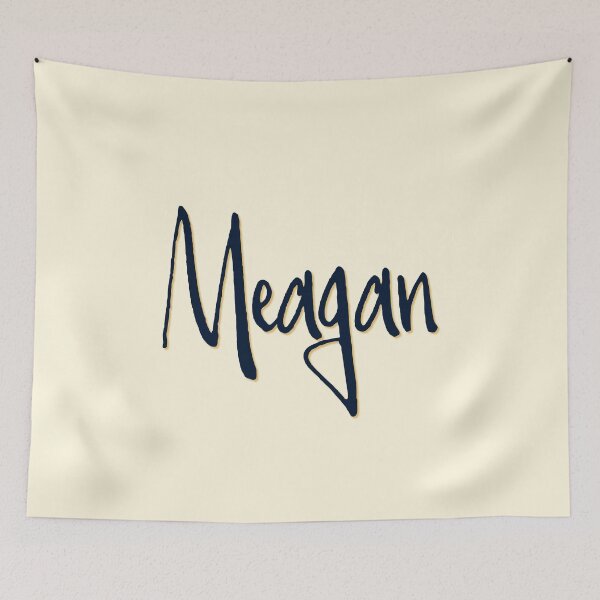 Item preview, MEAGAN personalized type design designed and sold by CharlottePlaceArt.