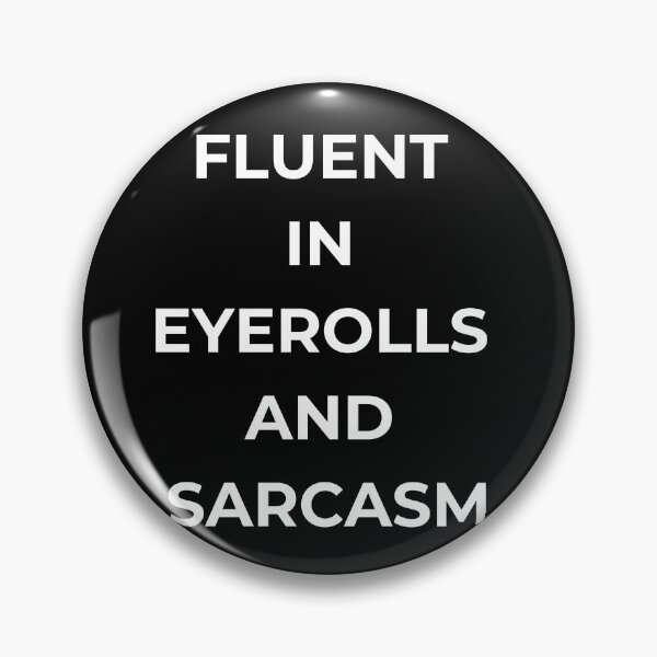 Item preview, Fueled by eyerolls and sarcasm --- funny tee - black background designed and sold by Starlett Designs.