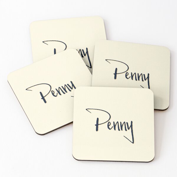 Item preview, PENNY personalized type design designed and sold by CharlottePlaceArt.