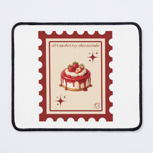 Item preview, strawberry cheesecake designed and sold by gemsstickers1.