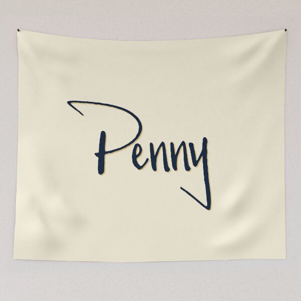 Item preview, PENNY personalized type design designed and sold by CharlottePlaceArt.