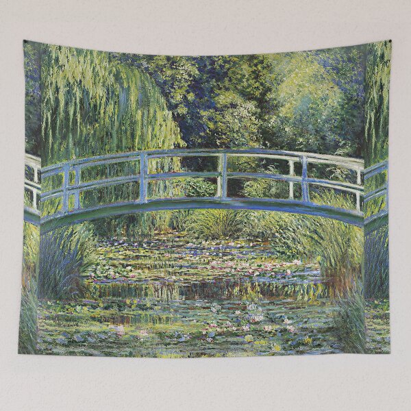 Item preview, Claude Monet Water Lilies and Japanese Bridge designed and sold by maniacfitness.