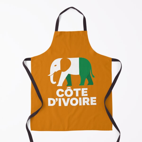Item preview, Ivory Coast Elephant Côte d’Ivoire Flag designed and sold by littlemiscat.