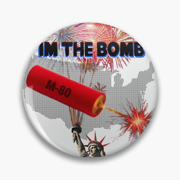 Item preview, I’m The Bomb 4th of July Shirt – Patriotic Fireworks USA Graphic Tee designed and sold by THEPLUGceoMERCH.
