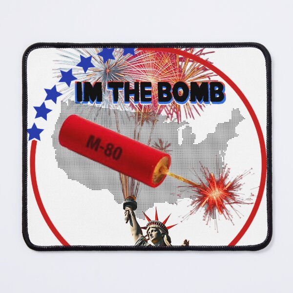 Item preview, I’m The Bomb 4th of July Shirt – Patriotic Fireworks USA Graphic Tee designed and sold by THEPLUGceoMERCH.