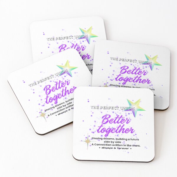 Item preview, Better Together Always and Forever Celestial Perfect Union designed and sold by RadiantReza.