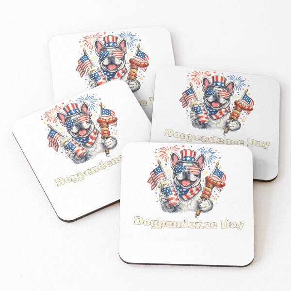 Item preview, Dogpendence Day French Bulldog Patriot designed and sold by Kattiapawstudio.