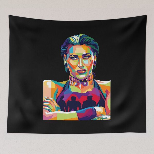 Item preview, Rhea Ripley pop art designed and sold by Superkent.