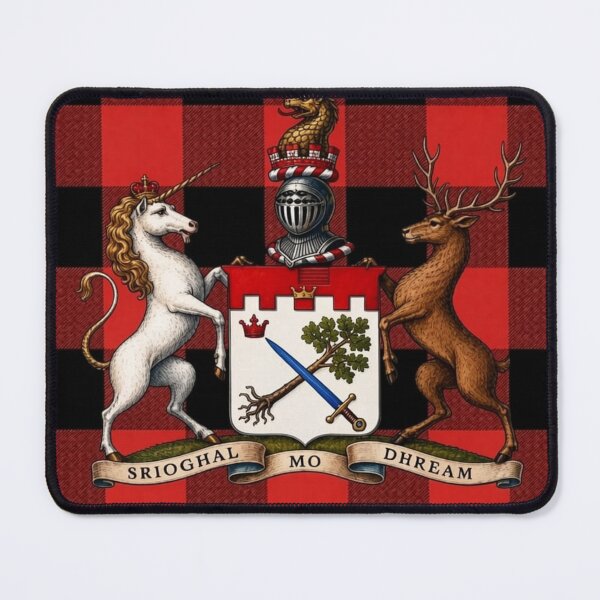 Item preview, MacGregor Arms and Modern Rob Roy Tartan designed and sold by Kirrindy Designs.