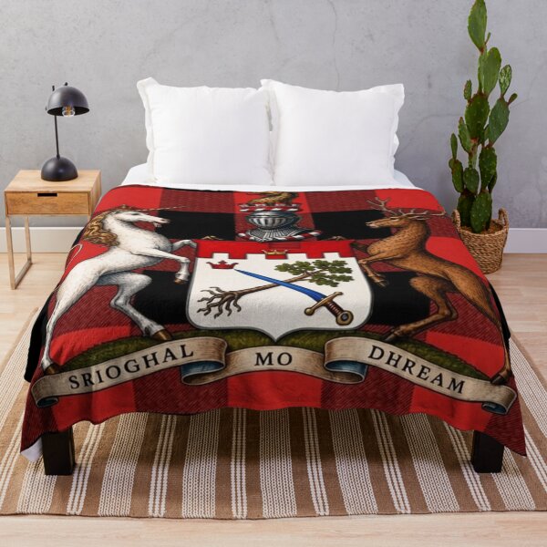 Item preview, MacGregor Arms and Modern Rob Roy Tartan designed and sold by Kirrindy Designs.