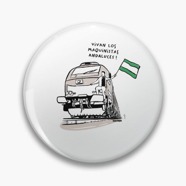 Item preview, Long live the Andalusian train drivers! designed and sold by frikitren.