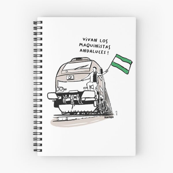 Item preview, Long live the Andalusian train drivers! designed and sold by frikitren.