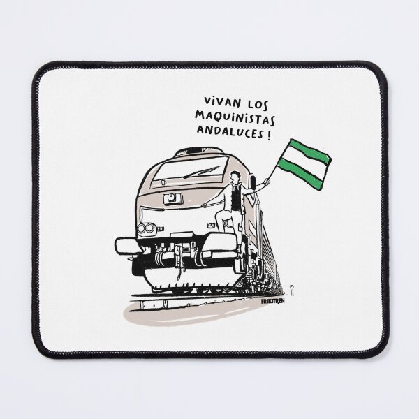 Item preview, Long live the Andalusian train drivers! designed and sold by frikitren.