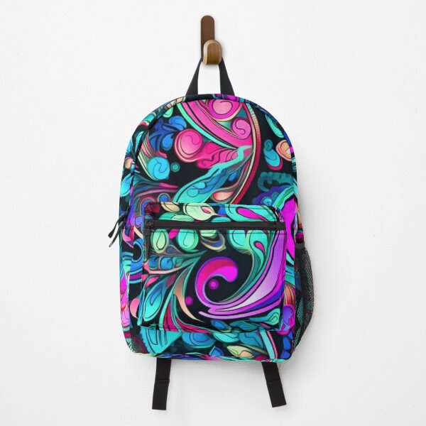 Item preview, Neon Paisely Graphic Design designed and sold by INKRebelGraphic.