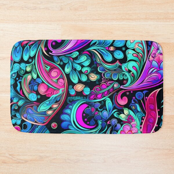 Item preview, Neon Paisely Graphic Design designed and sold by INKRebelGraphic.