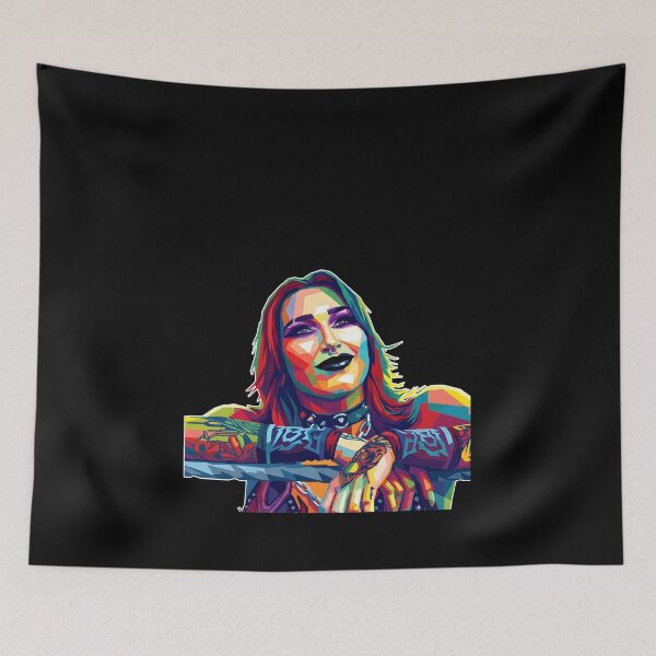 Item preview, Rhea Ripley pop art designed and sold by Superkent.