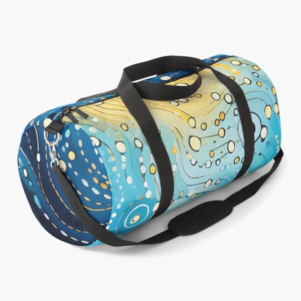 Item preview, Aboriginal Inspired Dot Art - With Sea Ocean Waves designed and sold by GrinGalore.