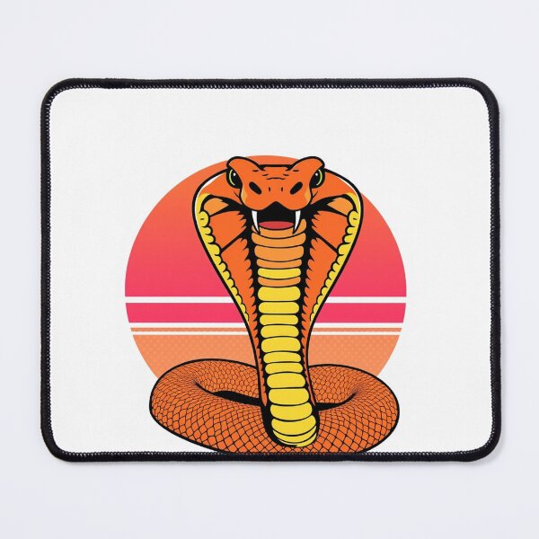 Item preview, Cobra Snake Pop Art - Modern Graphic Art Sticker designed and sold by QuirkThreadsCo.