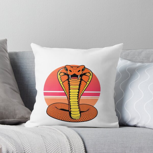 Item preview, Cobra Snake Pop Art - Modern Graphic Art Sticker designed and sold by QuirkThreadsCo.
