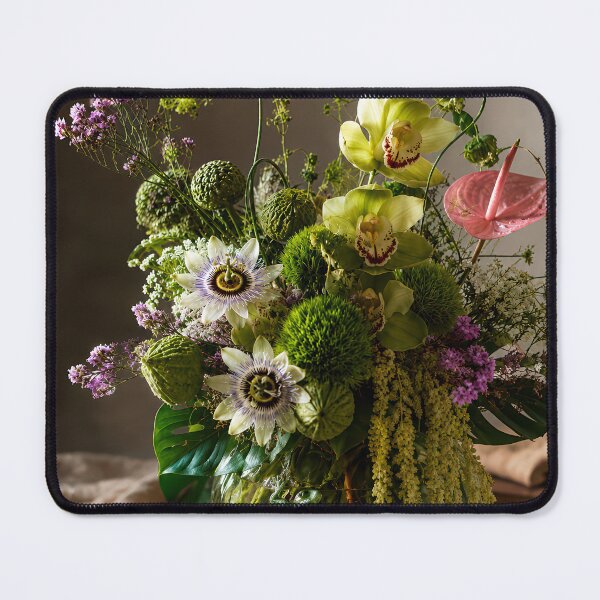 Item preview, Cymbidium orchids and passion flowers designed and sold by andreisky.