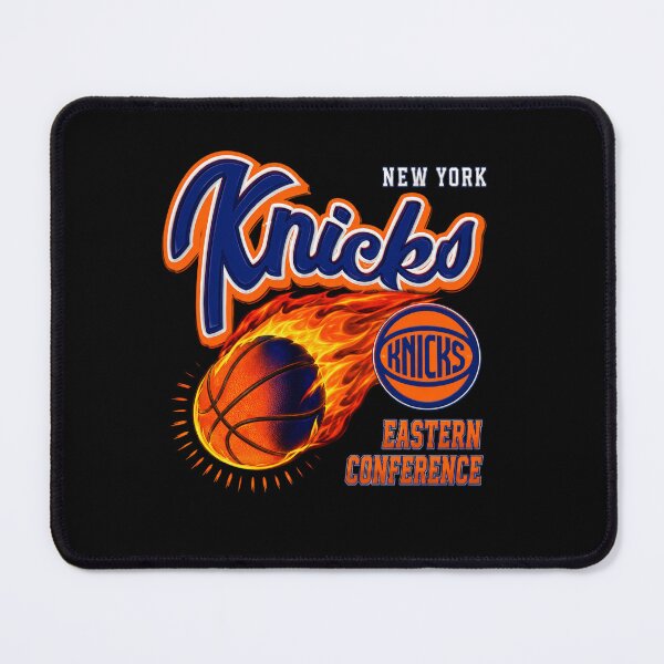 Item preview, New York Knicks Flaming Basketball designed and sold by MAGOSMARKETMS.
