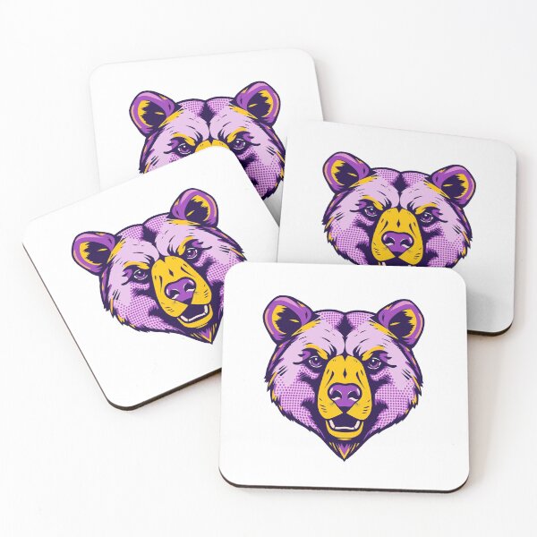 Item preview, Bear Pop Art - Modern Graphic Art T-Shirt designed and sold by QuirkThreadsCo.