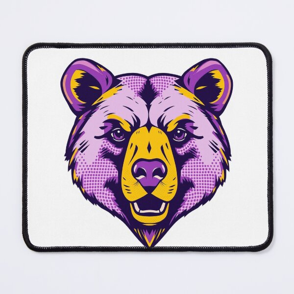 Item preview, Bear Pop Art - Modern Graphic Art T-Shirt designed and sold by QuirkThreadsCo.