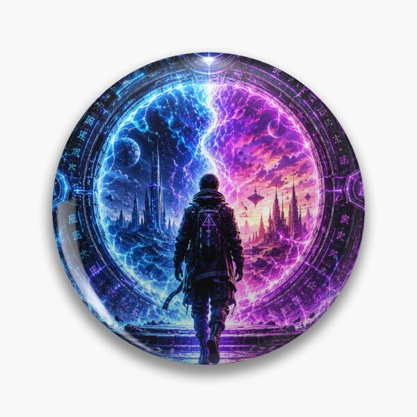 Item preview, Portal Runner Between Infinite Worlds designed and sold by CodePaws AI.