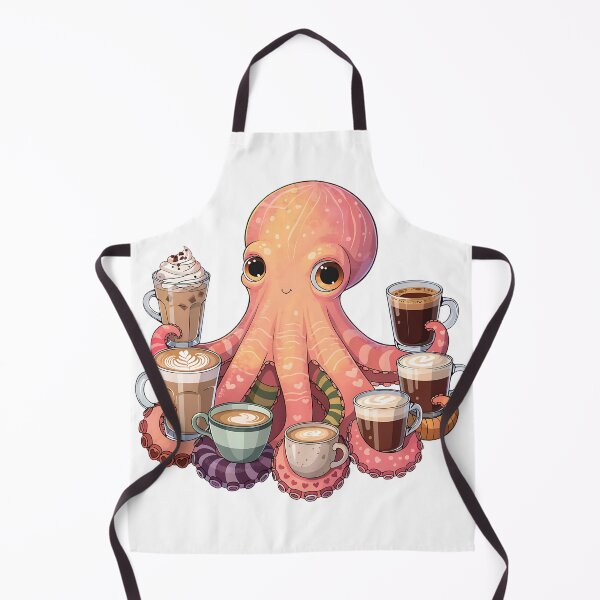 Item preview, Octopus on a Coffee Break designed and sold by Neural-canvas.