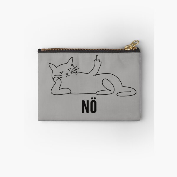 Item preview, No Cat Funny Minimal Line Art Shirt Sarcastic Cat Lover Gift Cute Cat Tee Funny Cat Owner Shirt designed and sold by Moonveil_Studio.