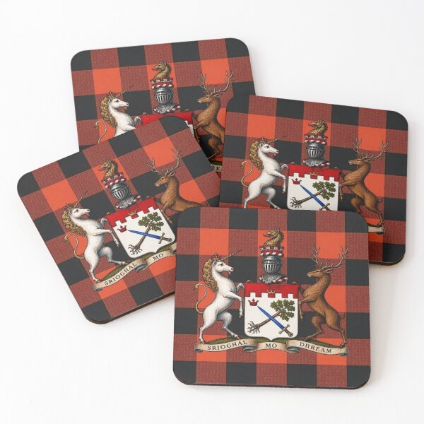 Item preview, MacGregor Arms and Ancient Rob Roy Tartan designed and sold by Kirrindy Designs.