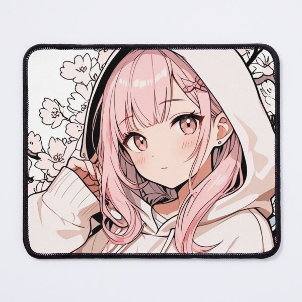 Item preview, Pastel Pink Anime Girl Kawaii Streetwear designed and sold by AnimDream .