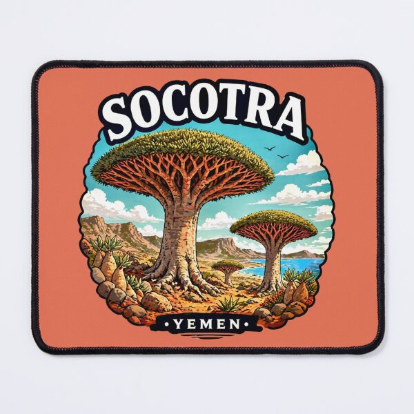 Item preview, Socotra, Yemen - Dragon Blood Tree designed and sold by Myra365Art.